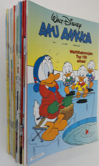 Walt Disney : Aku Ankka vuosikerta 1997 (puuttuvat numerot 10,13,22-52)