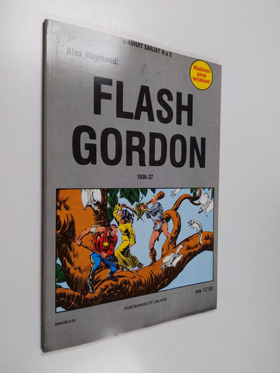 Alex Raymond : Flash Gordon : 1936 - 37 - Wanhat sarjat n:o 5