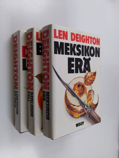 Deighton setti 3 kirjaa : Lontoon ottelu ; Meksikon erä