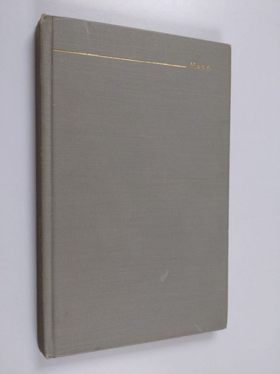 Thomas Mann : Varhaista tuskaa : novelli