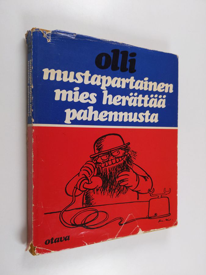 Olli : Mustapartainen mies herättää pahennusta