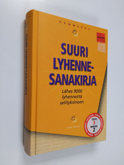 Timo Nurmi : Suuri lyhennesanakirja