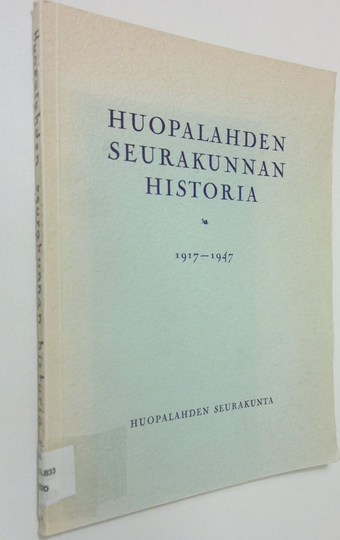 Huopalahden seurakunnan historia 1917-1947