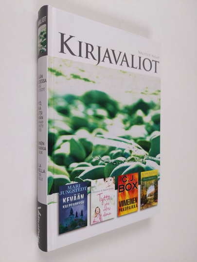 Kirjavaliot - Jungstedt, Mari : Kevään kalpeudessa / JOnes, Hannah ja Kirsty : Tyttö joka valitsi elämän / Box, C. J. : Viimeinen pakopaikka / ...