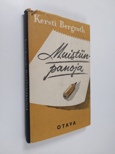 Kersti Bergroth : Muistiinpanoja