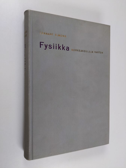 Lennart Simons : Fysiikka korkeakouluja varten