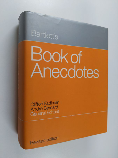 Andre Bernardym. : Bartlett's Book of Anecdotes