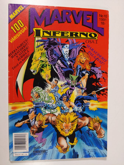 Marvel 10/1991 : Inferno