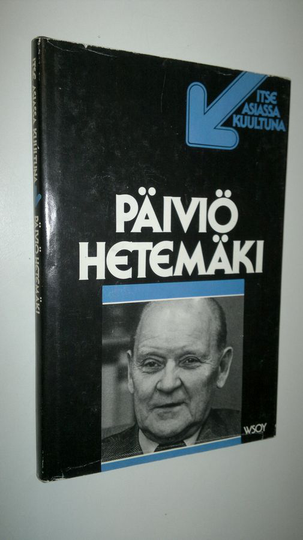 Päiviö Hetemäki : Päiviö Hetemäki : TV-ohjelma Nauhoitus 2741978, ensiesitys 1991978