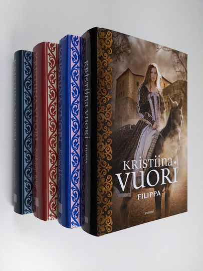 Kristiina Vuori : Vuori-paketti (4 kirjaa) : Näkijän tytär ; Filippa ; Siipirikko ; Disa Hannuntytär