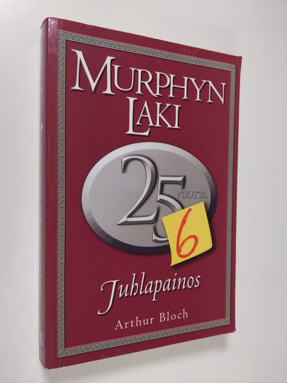Arthur Bloch : Murphyn laki 26 vuotta