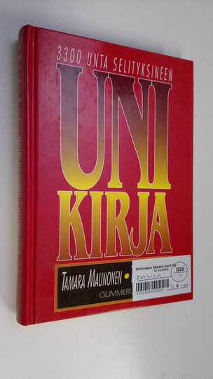 Tamara Maunonen : Unikirja