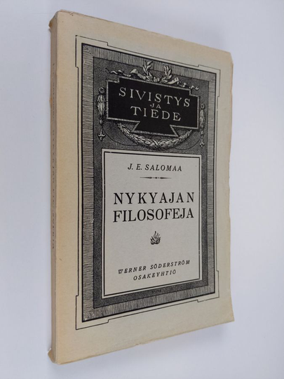 J. E. Salomaa : Nykyajan filosofeja