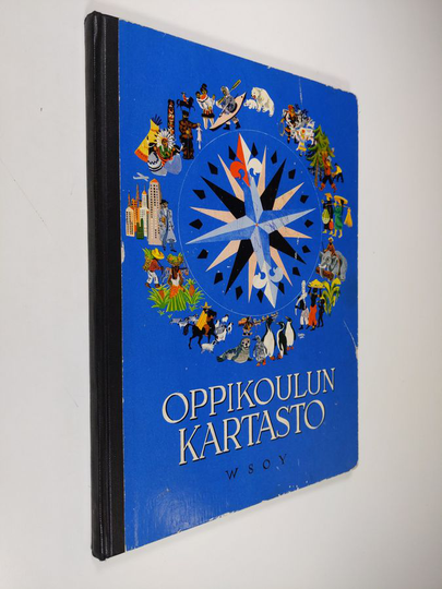 Carl Mannerfelt (Toim.) : Oppikoulun kartasto