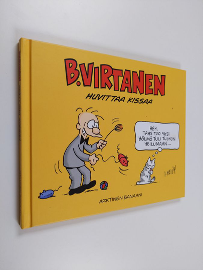 Ilkka Heilä : B. Virtanen huvittaa kissaa