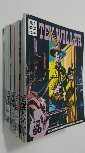 Tex Willer vuosikerta 2003 (puuttuu 1,9,11)