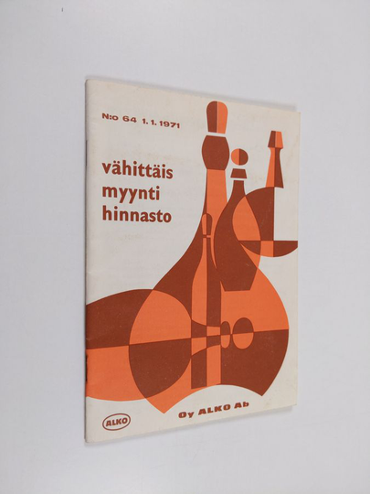 Vähittäismyyntihinnasto n:o 64 1.1.1971