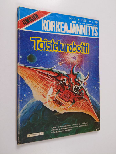 Korkeajännitys 9/1981 : Taistelurobotti
