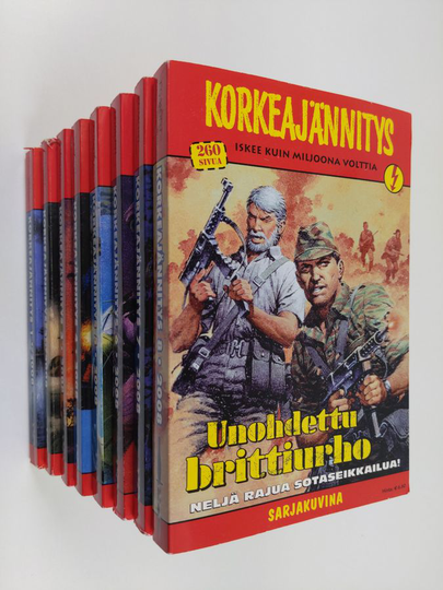 Korkeajännitys 2008 : vuosikerta, numerot 1-8