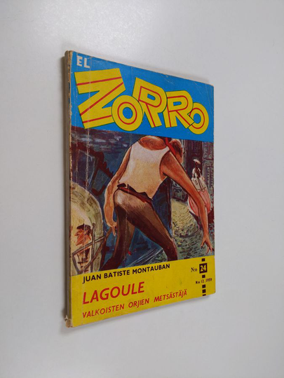 El Zorro nro 24 12/1959 - Lagoule, valkoisten orjien metsästäjä