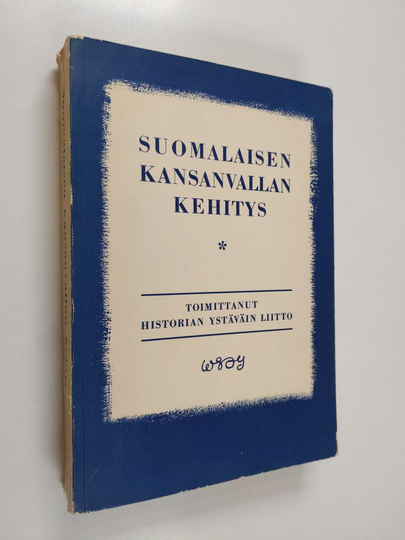 Pentti Renvall (toim.) : Suomalaisen kansanvallan kehitys