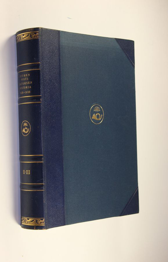 Suomen postilaitoksen historia 1638-1938 2-3