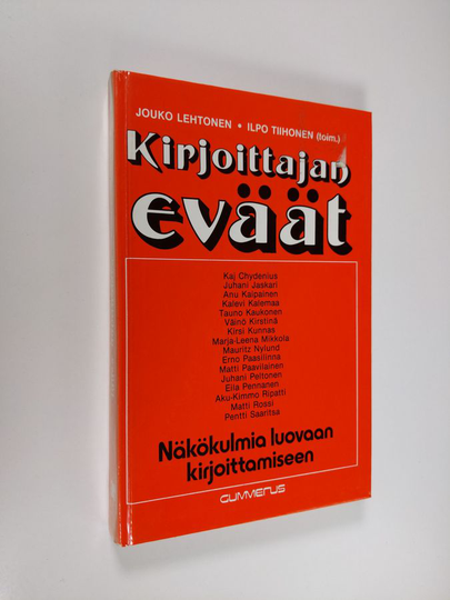 Jouko ym. Lehtonen : Kirjoittajan eväät : näkökulmia luovaan kirjoittamiseen