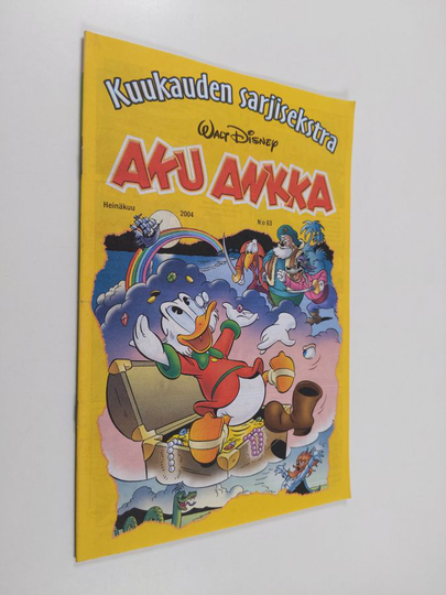 Walt Disney : Aku Ankka heinäkuu 2004 : kuukauden sarjisekstra