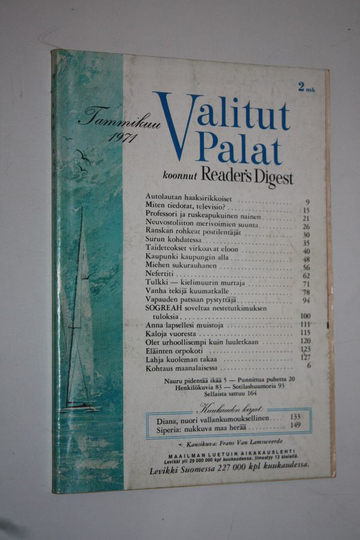 Valitut palat : tammikuu 1971