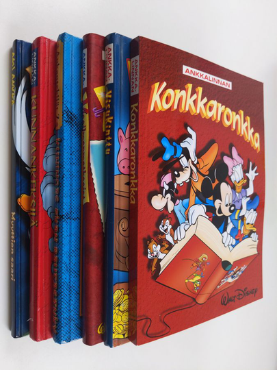 Tony Strobl : Aku Ankka setti (6 kirjaa)