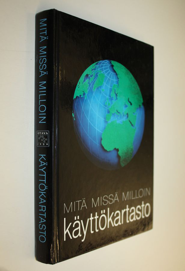 Jukka Vahtola (suunnittelu) : Käyttökartasto