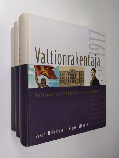 Sakari Heikkinen : Valtiovarainministeriön historia 1-3