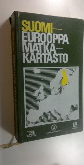 Suomi-Eurooppa matkakartasto