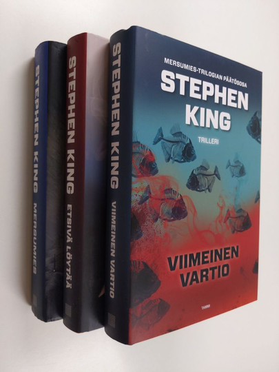 Stephen King : Mersumies trilogia (3 kirjaa) : Mersumies ; Etsivä löytää ; Viimeinen vartio