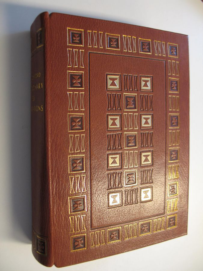 The Oxford Dictionary of Quotations (1970, kokonahkasidos)