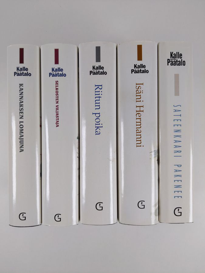 Kalle Päätalo : Päätalo-paketti (5 kirjaa) : Riitun poika ; Kannaksen lomajuna ; Selkosten viljastaja ; Isäni Hermanni ; Sateenkaari pakenee