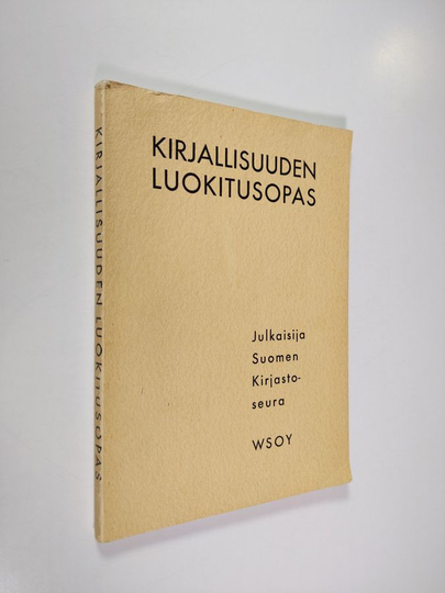 Kirjallisuuden luokitusopas