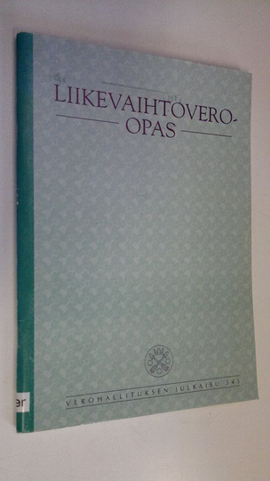 Liikevaihtovero-opas