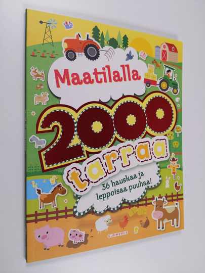 Maatilalla 2000 tarraa - 36 hauskaa ja leppoisaa puuhaa