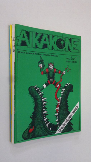 Aikakone 1-4/1983 (vuosikerta) : Ursan science fiction -klubin julkaisu