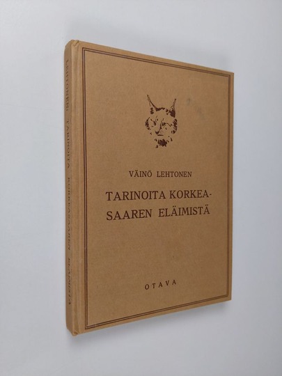 Väinö Lehtonen : Tarinoita Korkeasaaren eläimistä