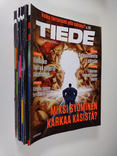 Tiede vuosikerta 2016 (n:ot 1-12)