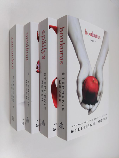 Stephenie Meyer : Houkutus 1-4 : Houkutus ; Epäilys ; Uusikuu ; Aamunkoi