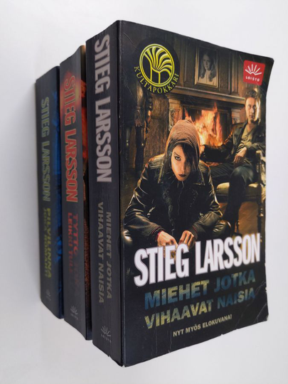 Stieg Larsson : Millennium-trilogia 1-3 : Miehet jotka vihaavat naisia ; Tyttö joka leikki tulella ; Pilvilinna joka romahti