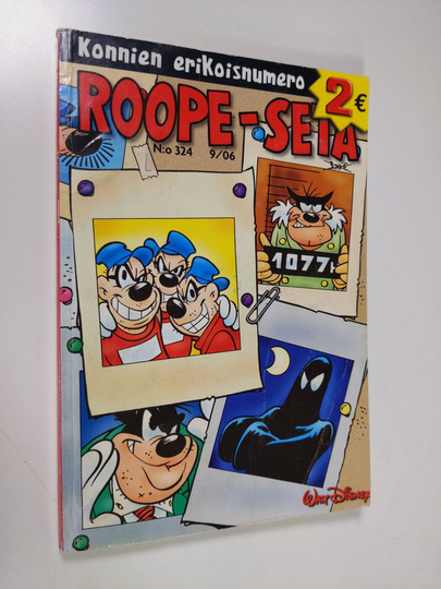 Walt Disney : Roope-setä 9/06 : Konnien erikoisnumero