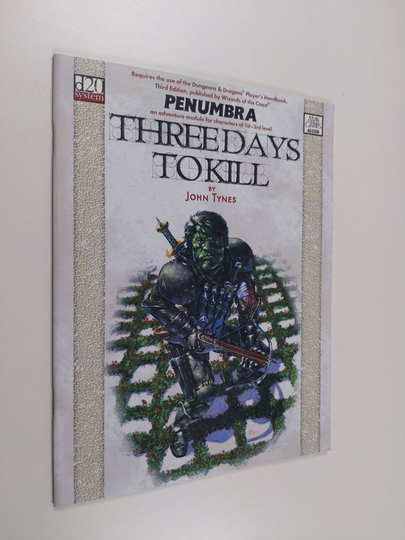 John Tynes : Three Days to Kill