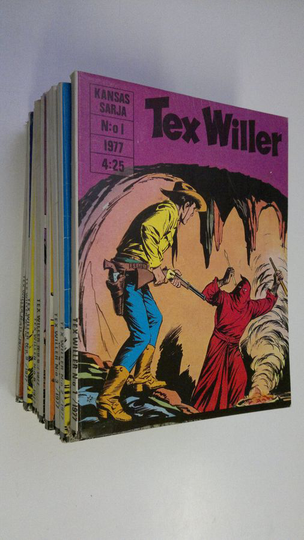 Tex Willer vuosikerta 1977 (n:o 7 puuttuu)