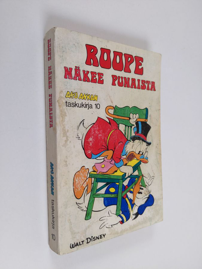 Walt Disney : Roope näkee punaista