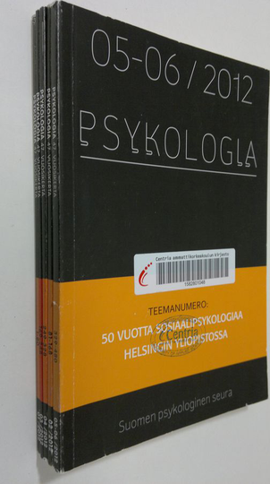 Psykologia 2012: tiedepoliittinen aikakauslehti vuosikerta 1-6
