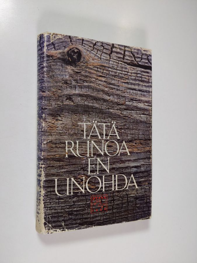 Maarit Tyrkkö (toim.) : Tätä runoa en unohda
